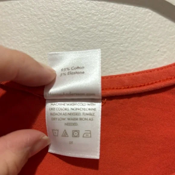 Hanna Andersson Rainbow Stripe Colorblock Pocket Swing Dress Girls Size 10 - Picture 2 of 5